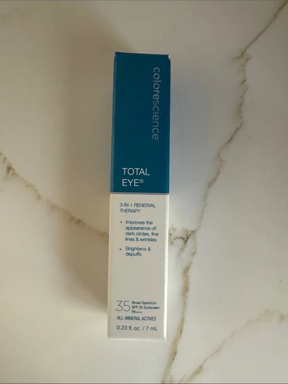 BNIB Total Eye 3 in 1 Renewal Therapy SPF 35 by Colorescience